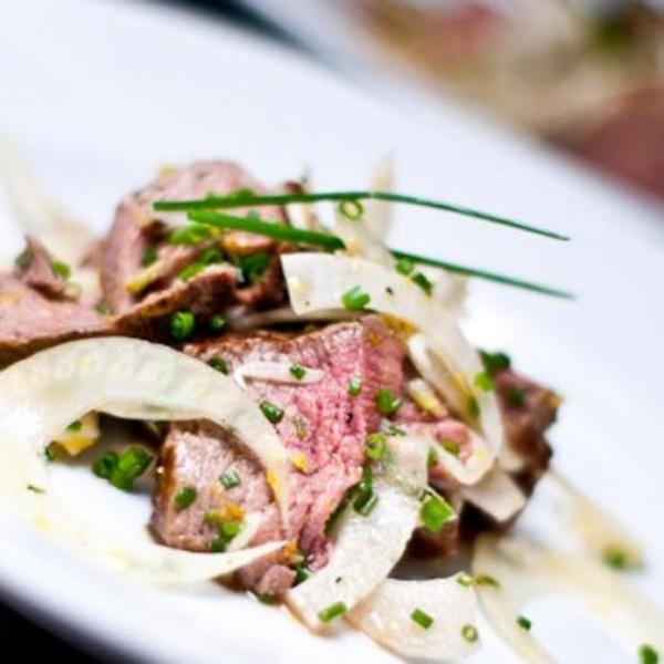 Warm Beef And Shaved Fennel Salad