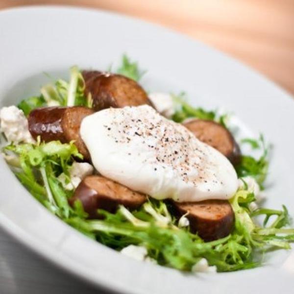 Frisée Salad With Feta And Mint Dressing