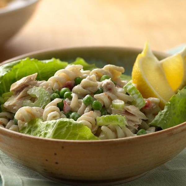 Caesar Tuna “Noodle” Salad