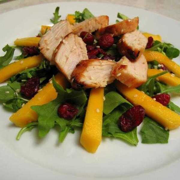 Orange Chicken and Mango Salad Recipe