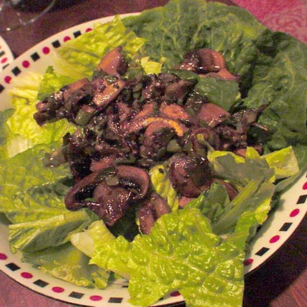 Warm Mushroom Salad