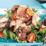 Beef and peanut salad