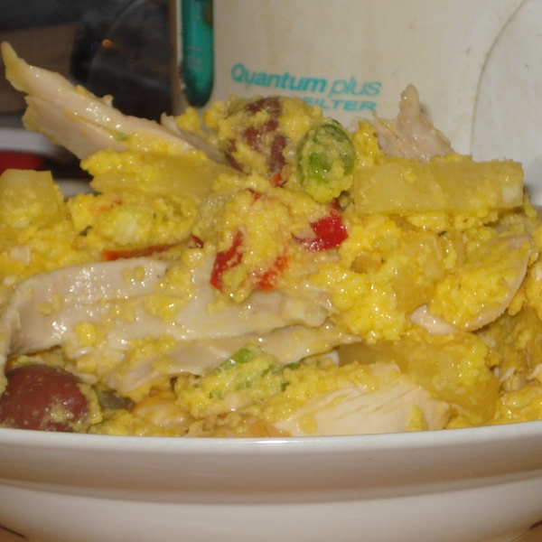 Murgh Phalhar Salad – Chicken salad with honey and mint dressing
