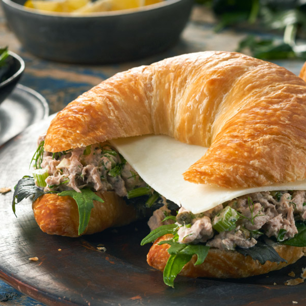 5 Cheese Italian Tuna Salad Sandwiches