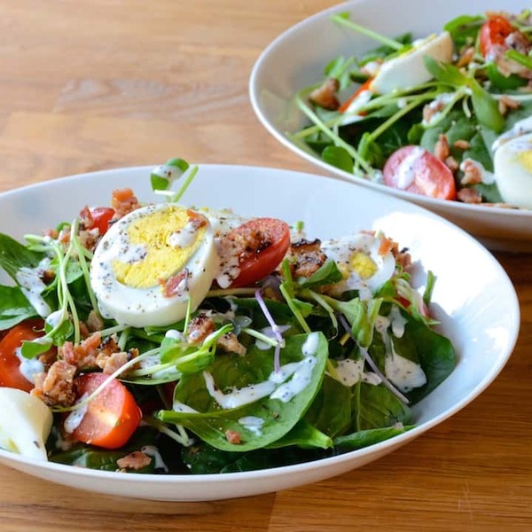 Layered Spinach Salad Recipe
