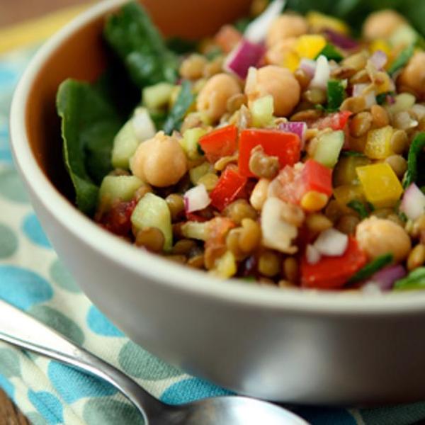 Lentil And Vegetable Salad
