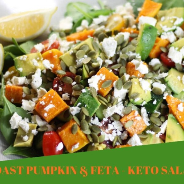 Roast Pumpkin & Feta – Keto Salad