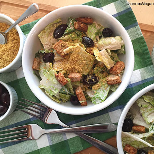 Vegan Caesar Salad
