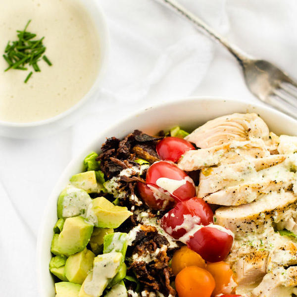Avocado, Bacon and Grilled Chicken Salad