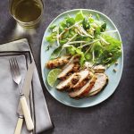 Thai Roasted Chicken Breasts with Simple Salad
