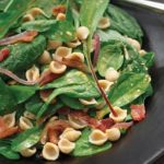 Dandelion Salad With Goat Cheese & Tomato Dressing
