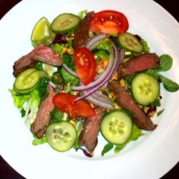 Naam Tok (Spicy Thai Beef Salad) Recipe