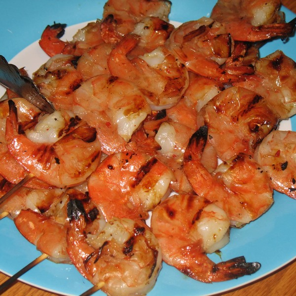 Honey Grilled Shrimp