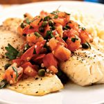 Broiled Tilapia with Tomato-Caper Salsa