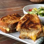 Pumpkin Bread Grilled Cheese Sandwiches