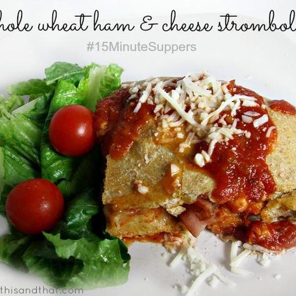 Whole Wheat Ham & Cheese Stromboli #15