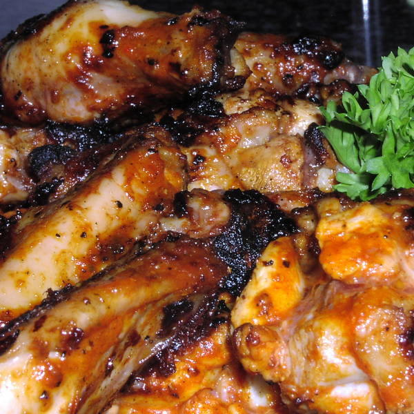 Grilled Hot Wings