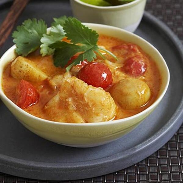 Quick Thai Red Fish Curry
