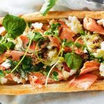Salmon, ricotta and dill tarts