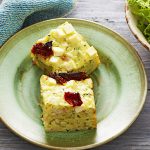 Zucchini and feta slice
