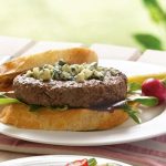 Grilled Blue Cheese Burgers