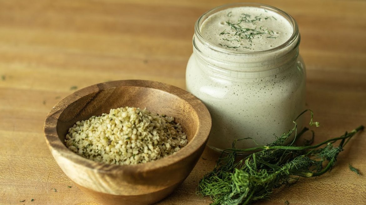 Hemp Seed Salad Dressing | Alkaline Electric