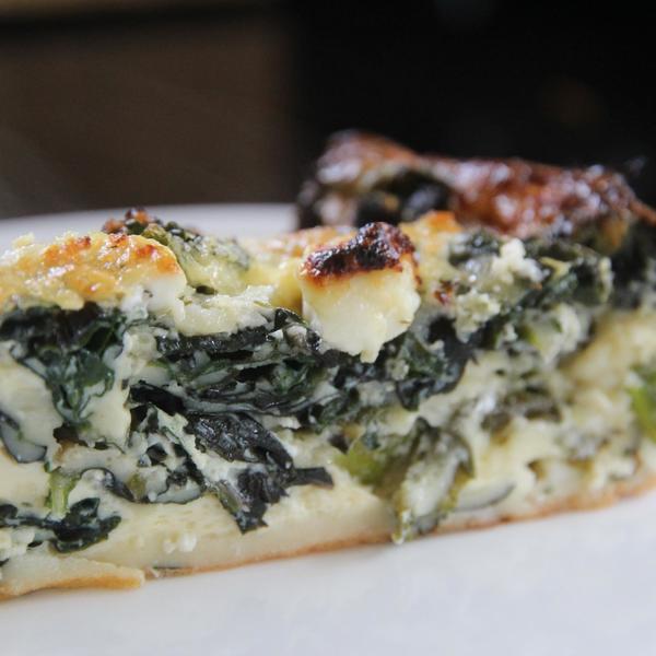 Spinach Impossible Pie