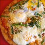 Vegetarian Breakfast Pizza