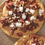 Lamb And Feta Pita Pizzas