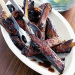 Oven Roasted Aromatic Ribs With A Bourbon & Orange Glaze