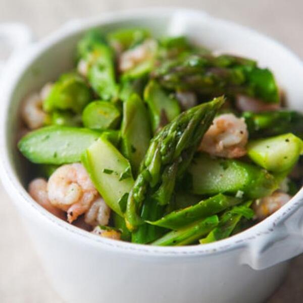 Asparagus Salad With Shrimp
