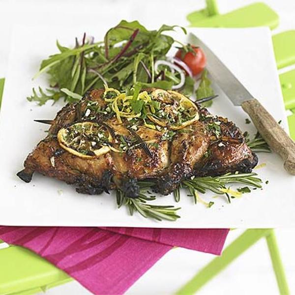 Spatchcock Poussin With Gremolata
