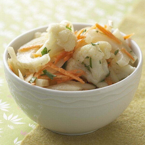 Cauliflower and Fennel Salad