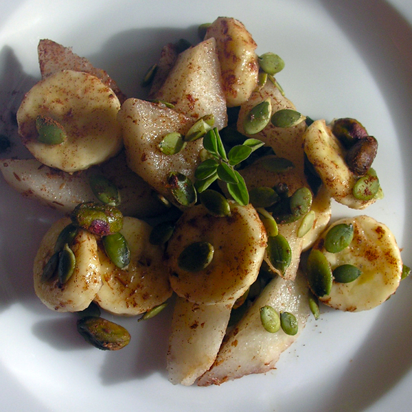 Mellow yellow breakfast salad