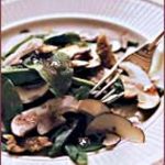 Arugula, Mushroom And Walnut Salad