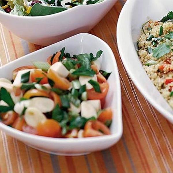 Simple Heart Of Palm & Tomato Salad
