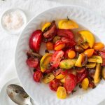 Heirloom Tomato Salad with Fried Capers