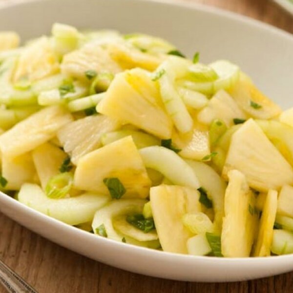 Sweet and Tangy Pineapple-Cucumber Salad