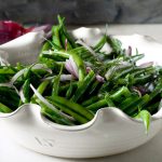 Green Bean Salad with Red Onions
