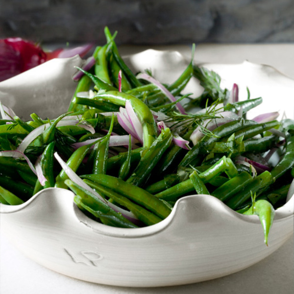 Green Bean Salad with Red Onions