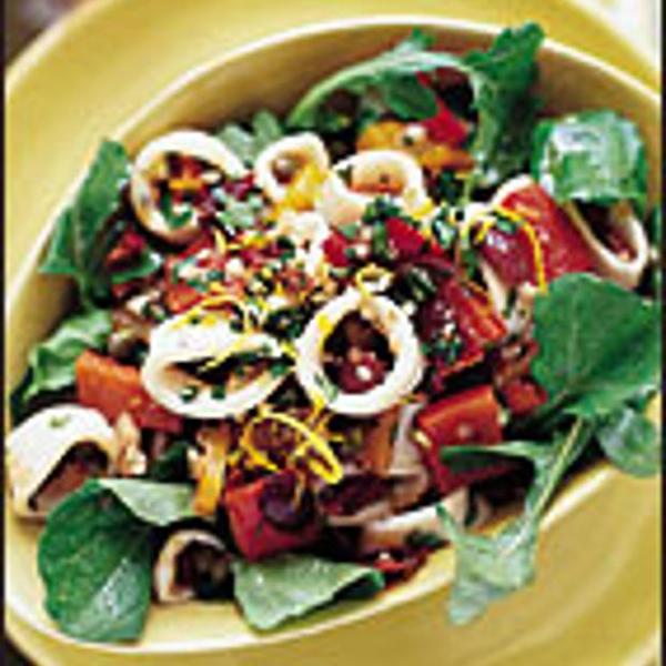 Provençal-Style Calamari Salad With Gremolata