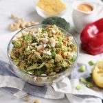 Vegan Cheezy Broccoli Salad