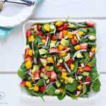 Margarita Salad with Tequila Lime Dressing