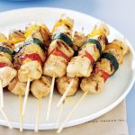 Summer chicken skewers
