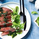 Beef tagliata with cavolo nero dressing