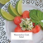 Watermelon Crab Salad