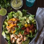 Shrimp Fajita Salad