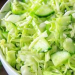 Cabbage Cucumber Salad
