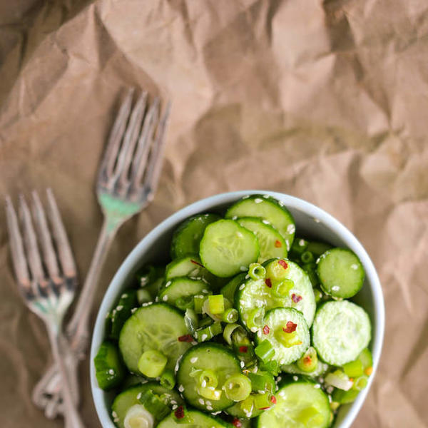 Cucumber Sesame Salad