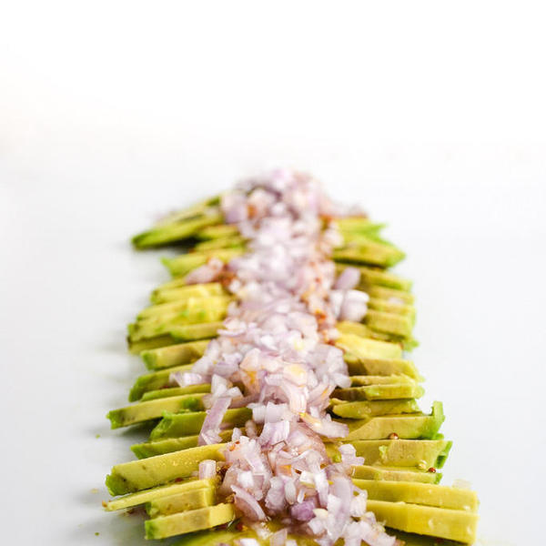 Avocado and Shallot Salad